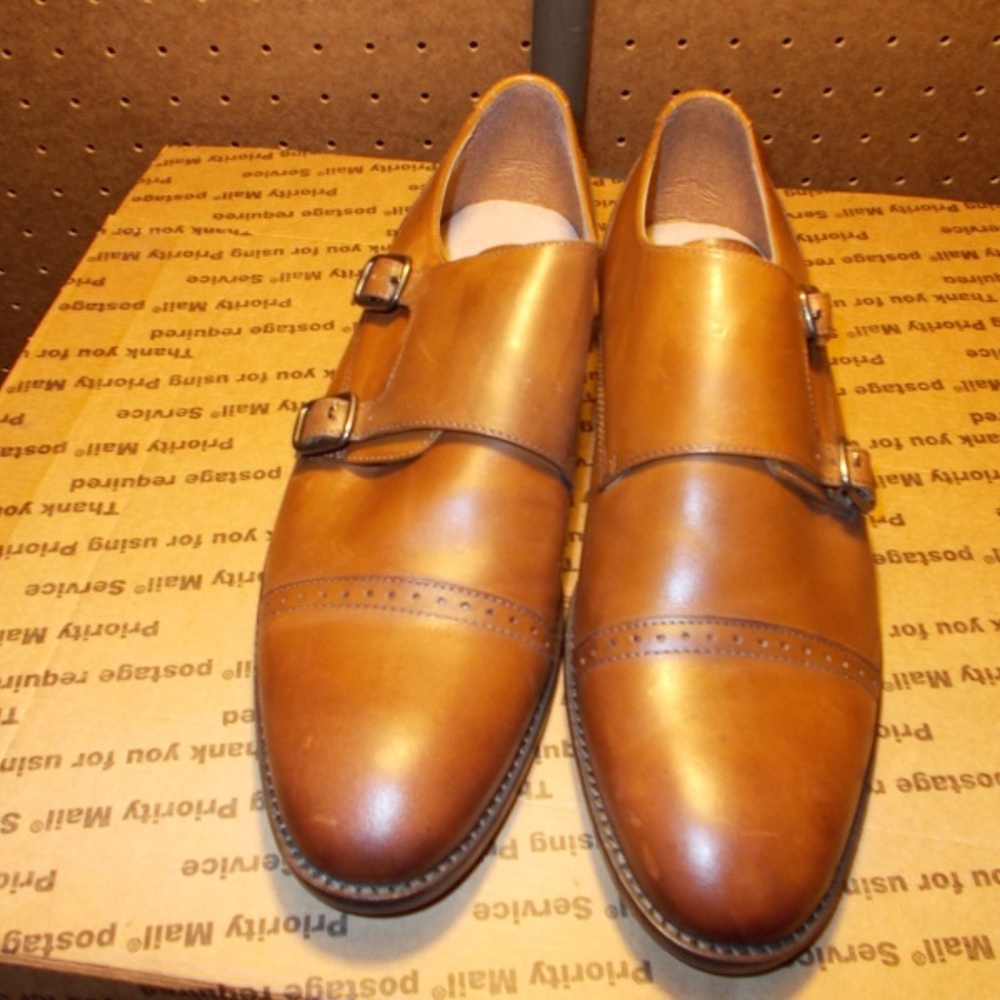 NEW BANANA REPUBLIC MEN MONK SHOES